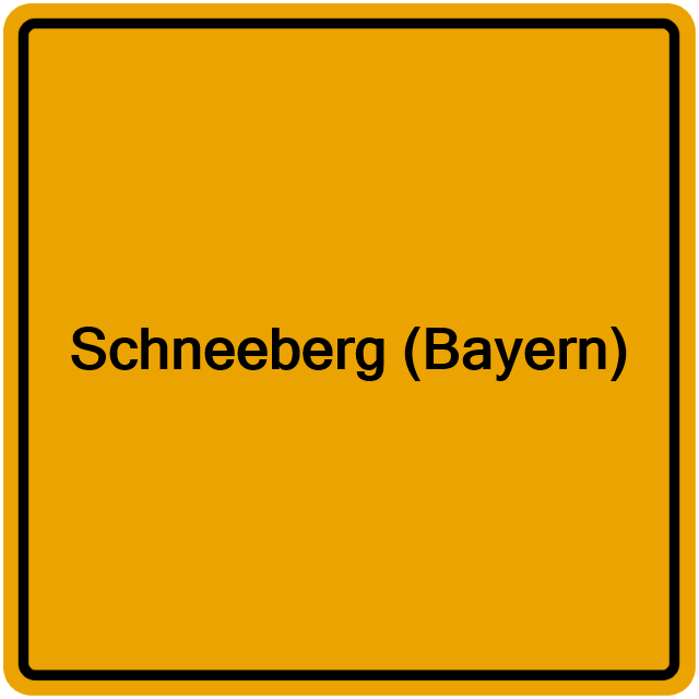 Einwohnermeldeamt24 Schneeberg (Bayern)